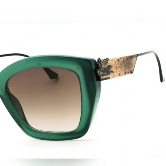 Pre-order! Etro Sunglasses, New 240 Etro Bold Pegaso Curved Acetate Sunglasses | Neiman Marcus main image 4